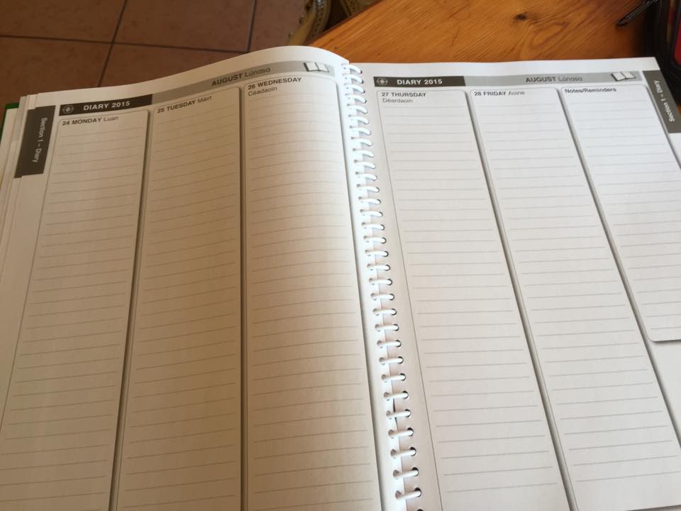homework diary online