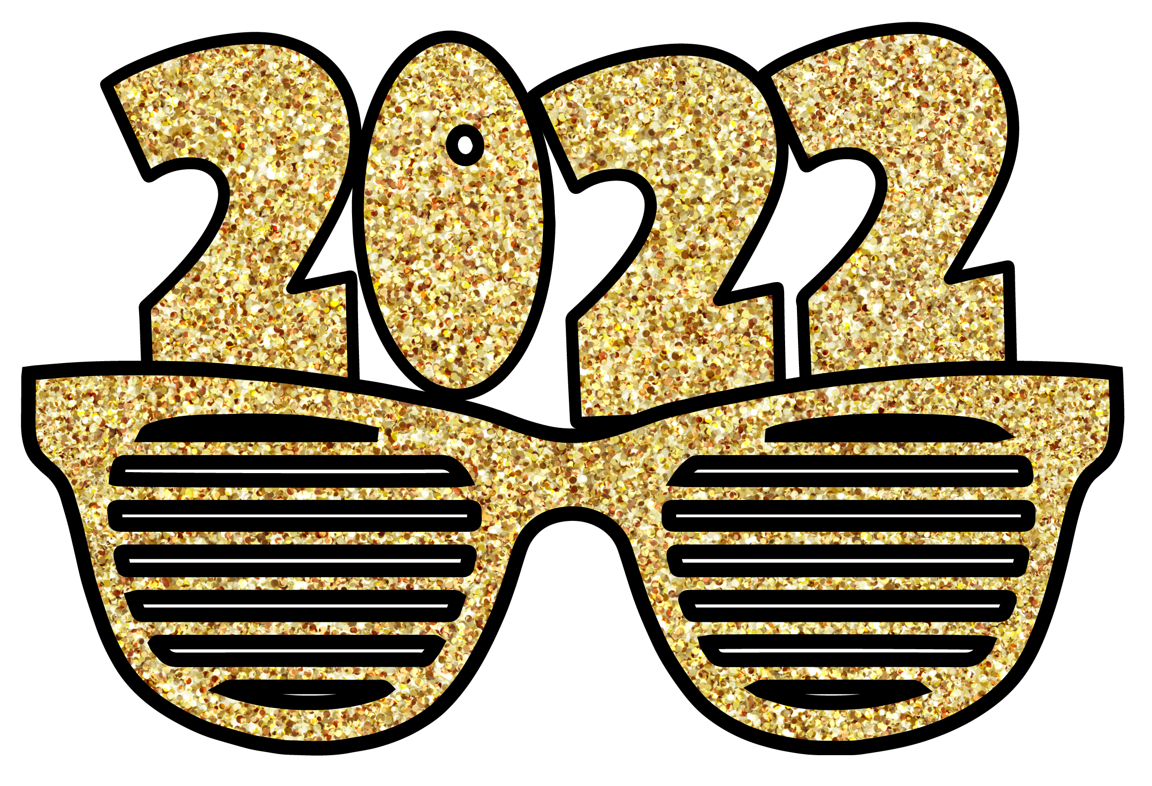 2022 glasses gold