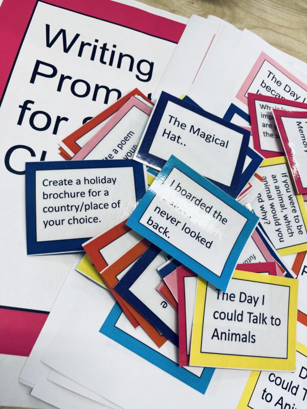writing prompts for senior classes