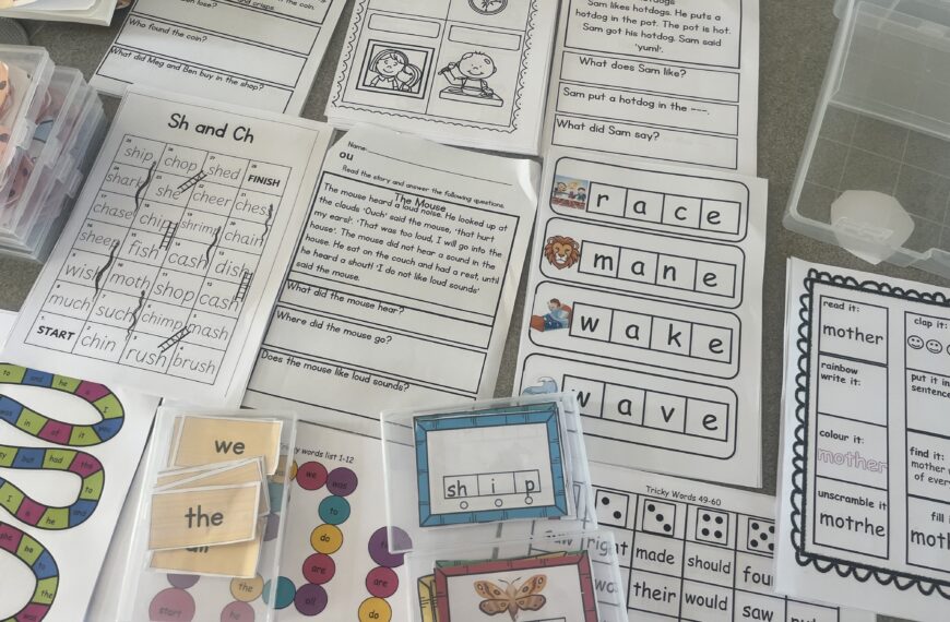 english literacy stations