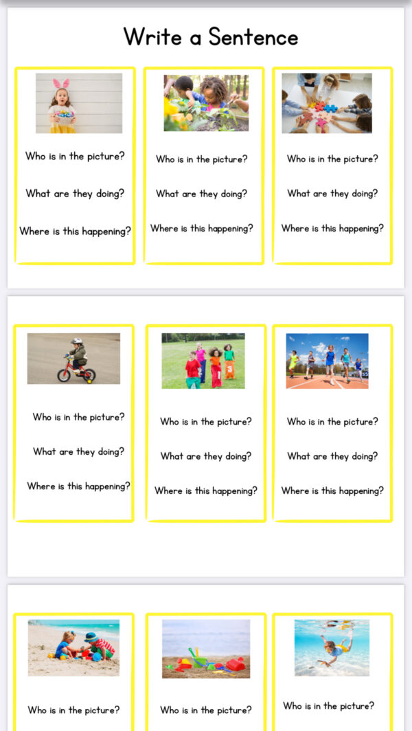 sentence builders