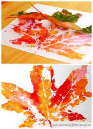 Autumn Leaf Printing