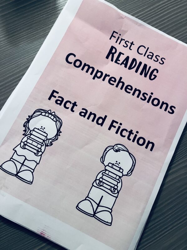 reading comprehension 1st / 2nd class