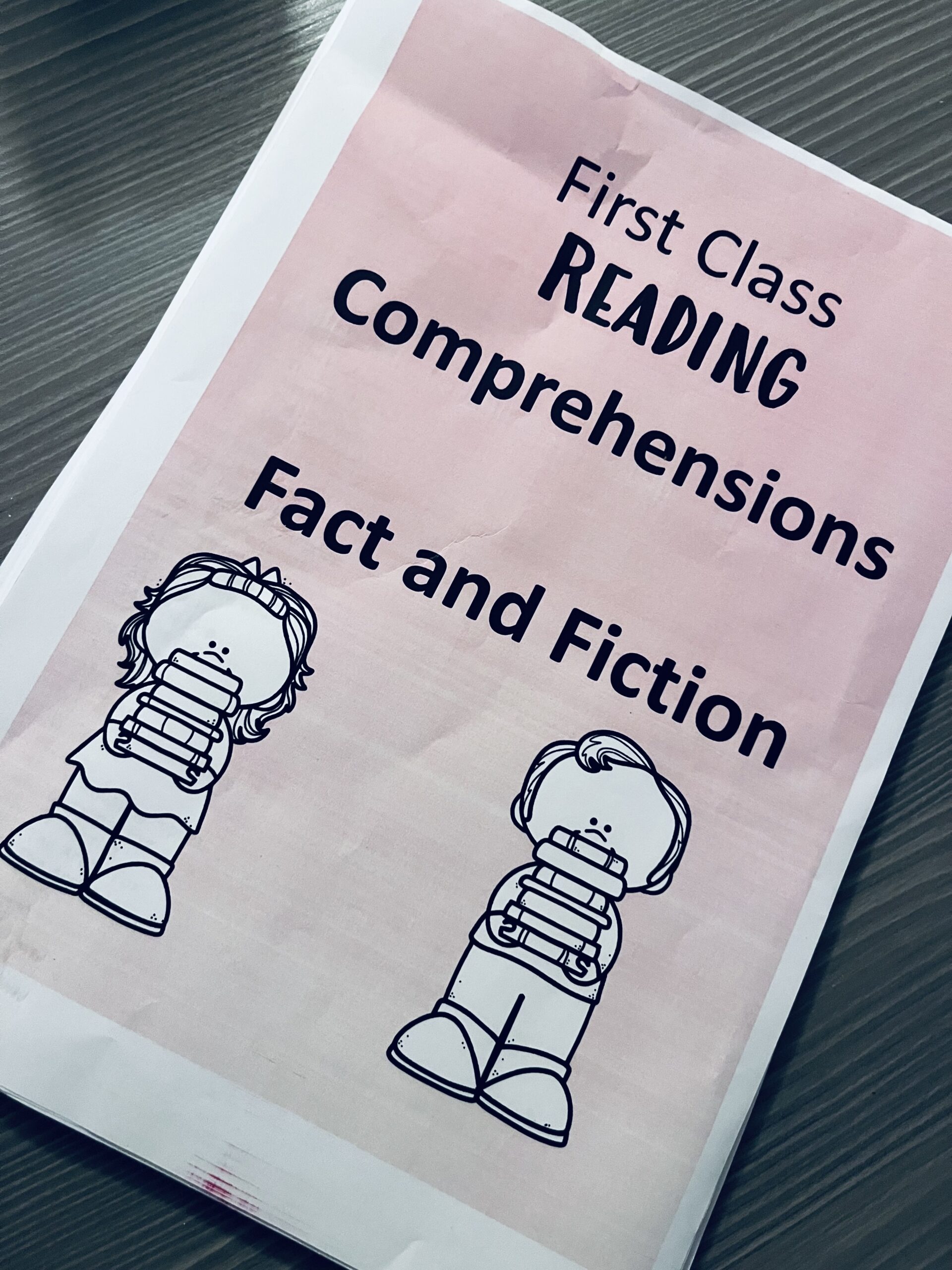 reading comprehension 1st / 2nd class